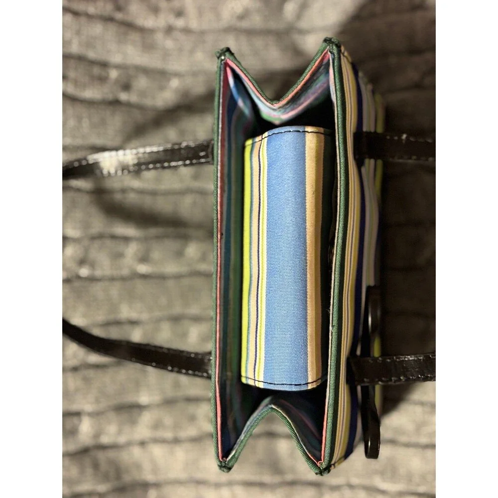 Vintage Striped Handbag